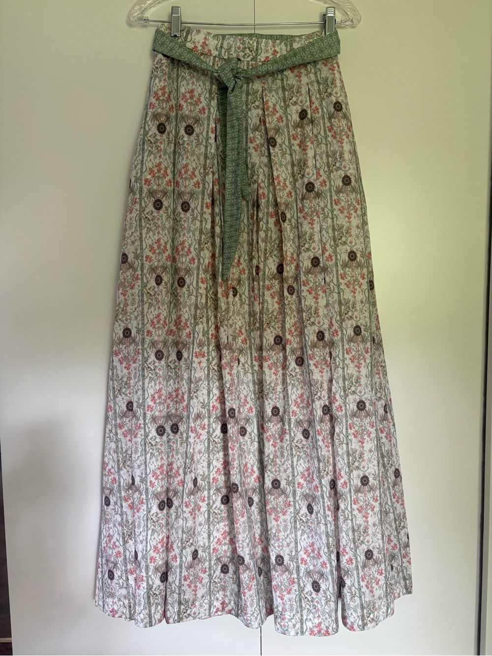 NWT AQUA BLU AMARYLLIS ANNETTE MAXI SKIRT S